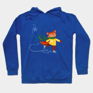 Fox and Snow Hoodie